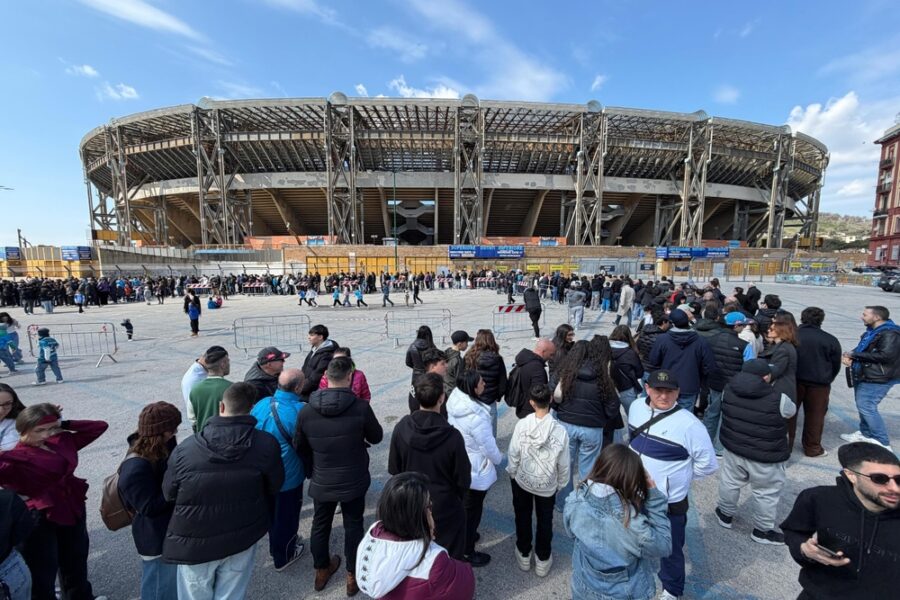 Il luogo più visitato è stato lo Stadio Diego Armando Maradona a Napoli
