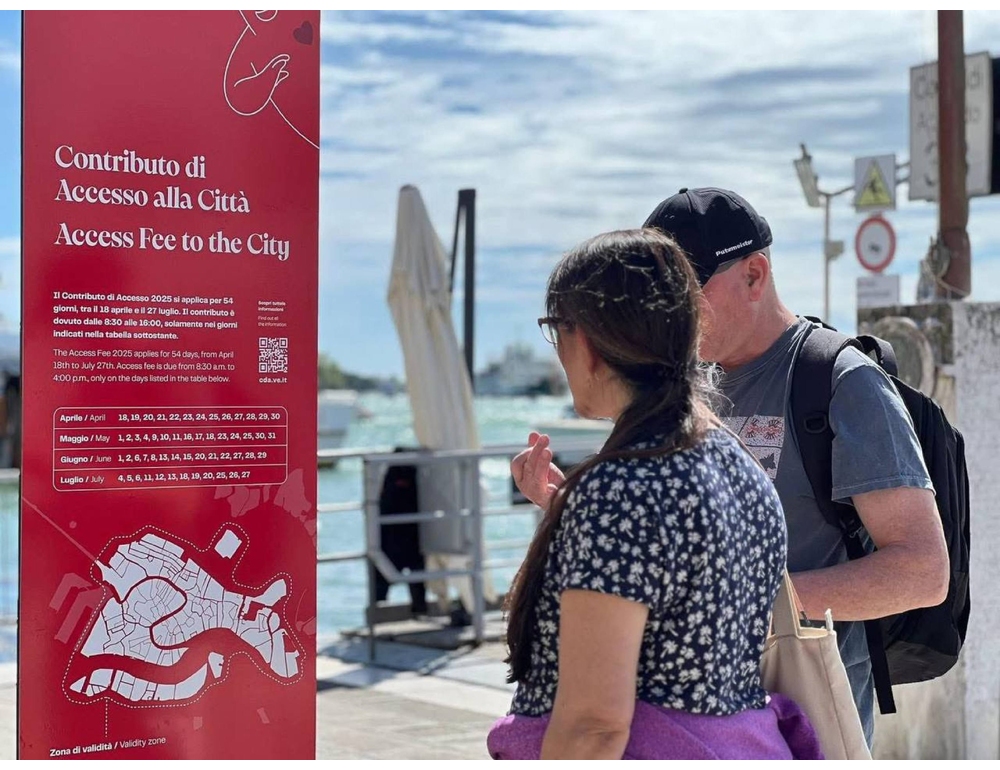 A Venezia torna il contributo d’accesso, aperto il portale