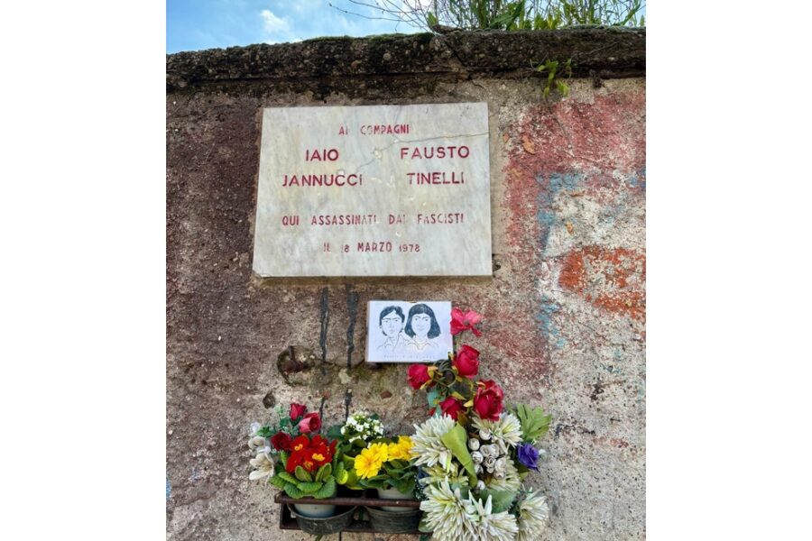 I due attivisti del Leoncavallo uccisi il 18 marzo del 1978