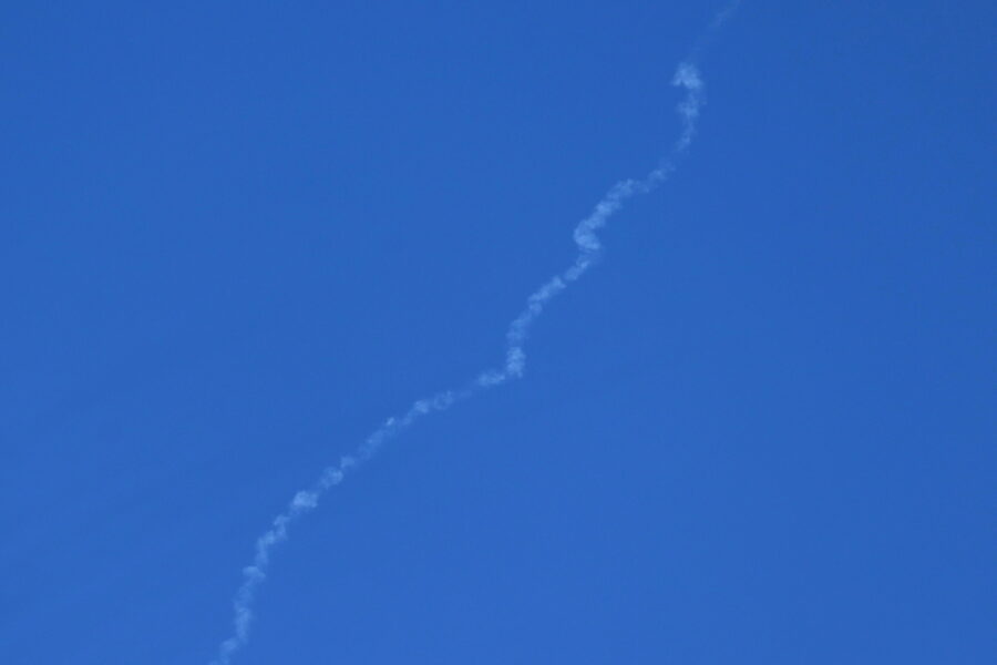 Frammenti di munizioni sono caduti in campi vuoti a Gaziantep