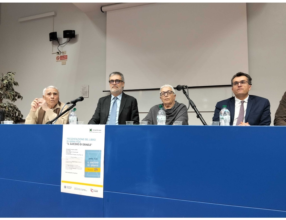 Anna Foa, ‘con la guerra si rischiano conseguenze ineluttabili’