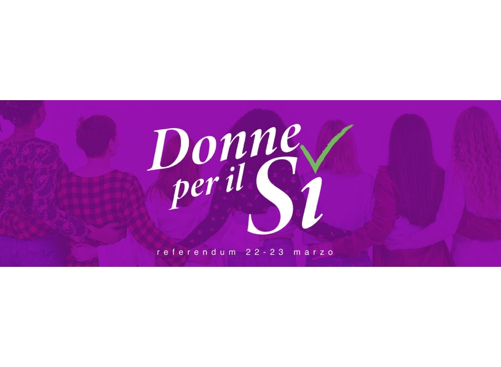 Appello al voto da ‘Donne per il Sì’, oltre 110 le firmatarie