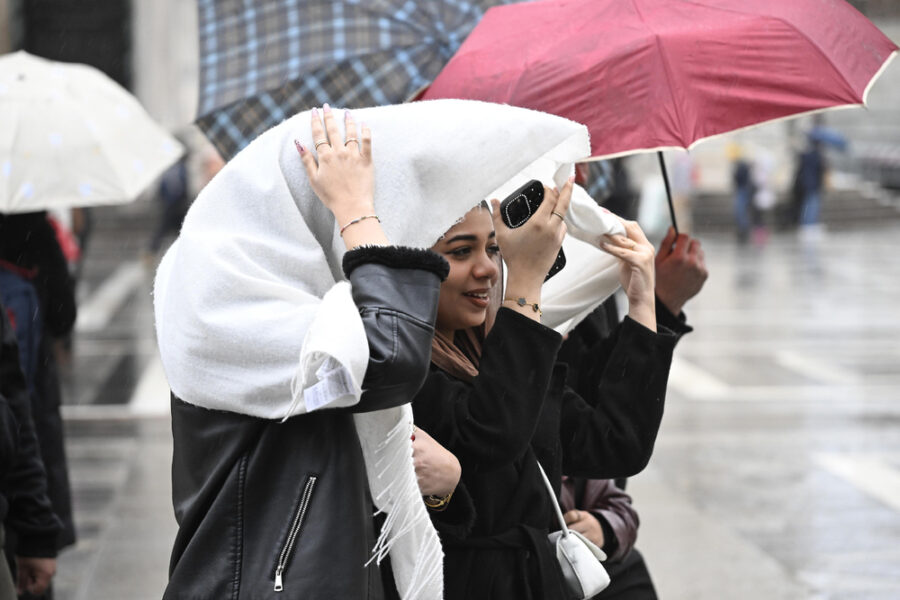 'Ventilazione intensa ma non al di fuori dei fenomeni tipici nella regione'