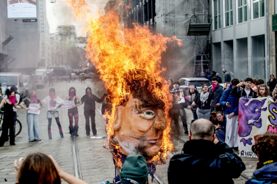 L'episodio in via Turati