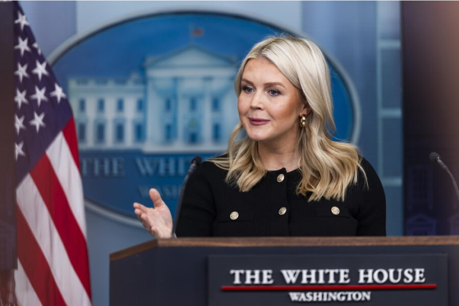 Lo ha detto la portavoce Leavitt