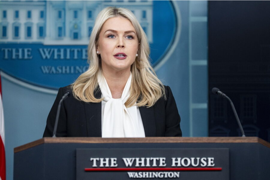 La portavoce Leavitt: 'Sono costruttive'