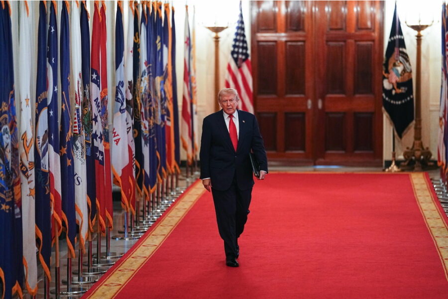 Il presidente non offre dettagli. 'Non ho alcun messaggio per lui'