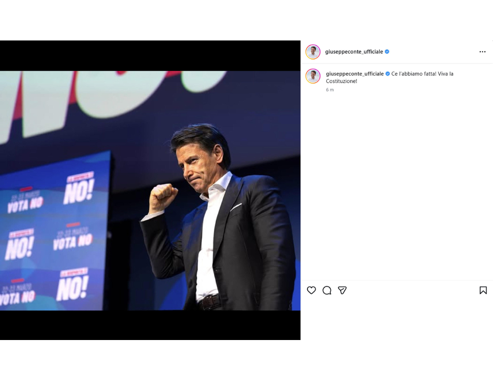 Conte, il M5s e le forze progressiste interpreteranno questa nuova primavera