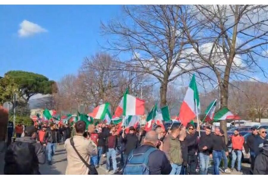 Marsella: 'Mafia antifascista ci ha impedito di manifestare in piazza autorizzata'