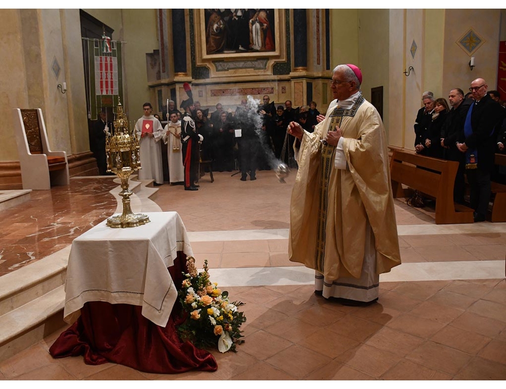 Dopo 10 anni il pontificale di San Benedetto tornato nella cattedrale di Norcia