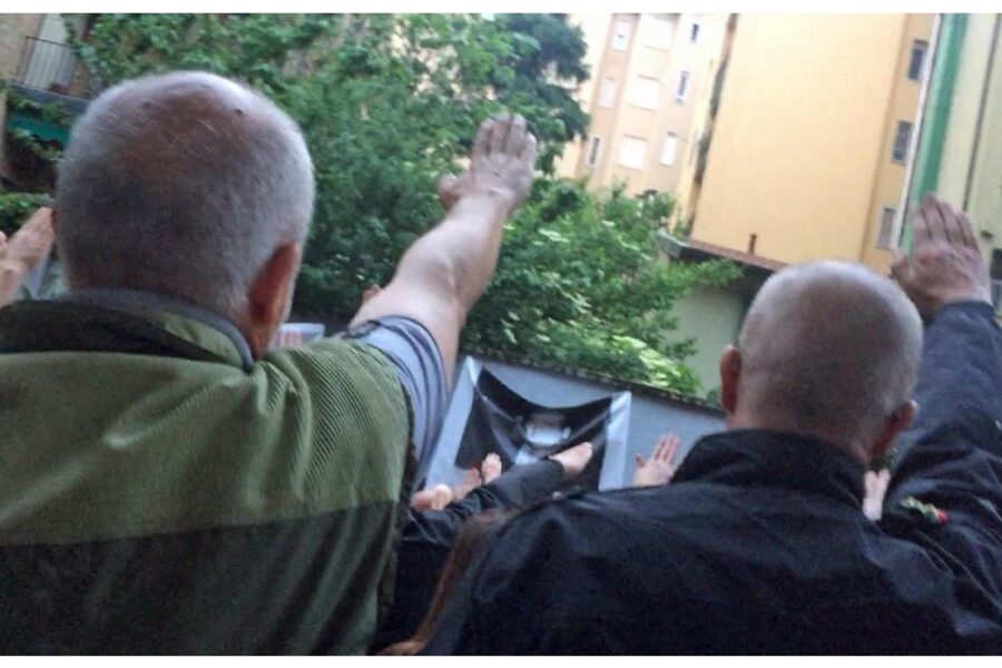 Motivazioni della conferma di 13 condanne per i saluti romani nel 2018