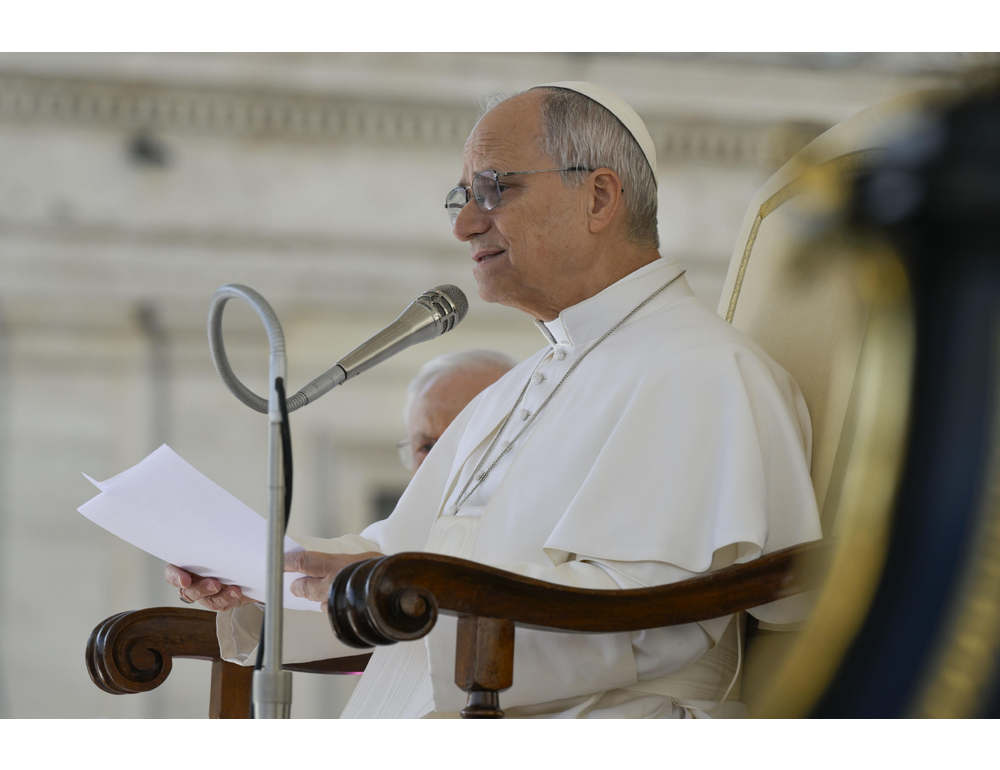 Il Papa, ‘la Chiesa è un segno di speranza in questo tempo di guerre’