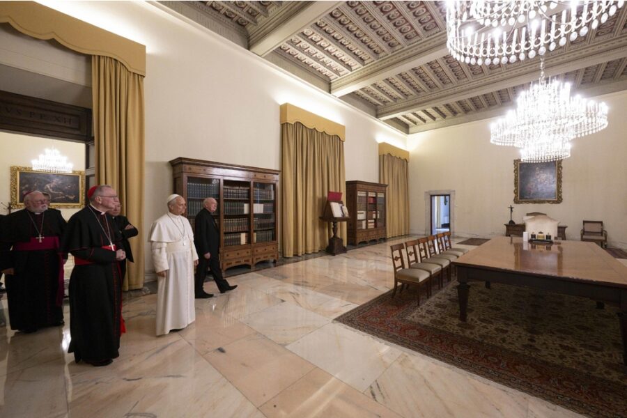 Il ritorno di un Pontefice nel Palazzo apostolico dopo 13 anni