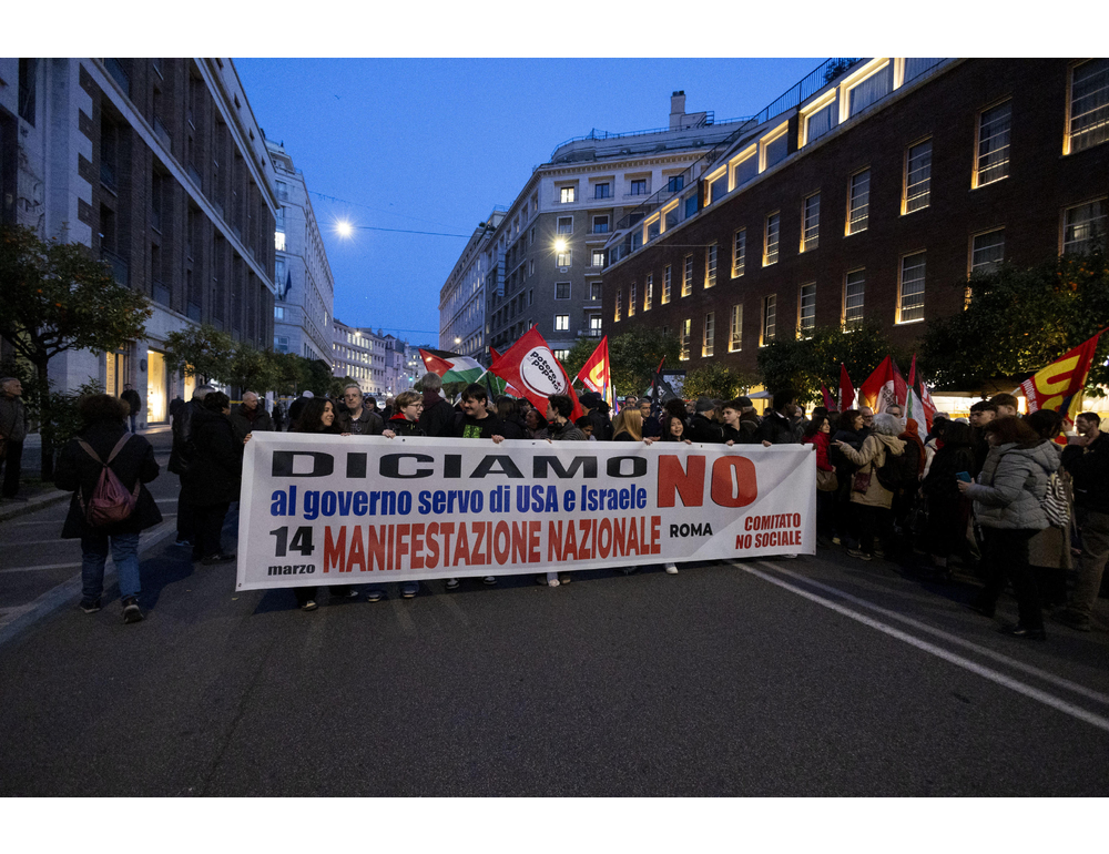 ‘In piazza contro la guerra’, il 14 marzo corteo a Roma