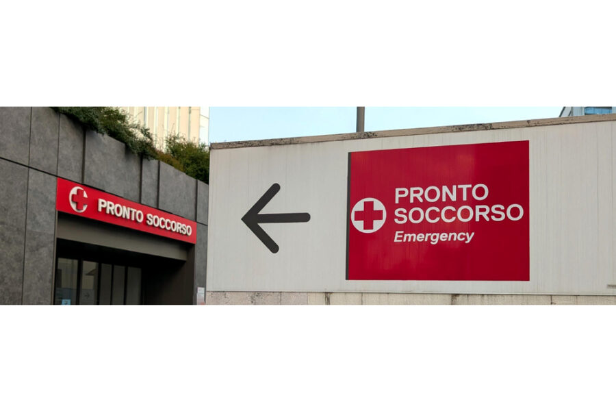 Soccorsa alla fermata del pullman