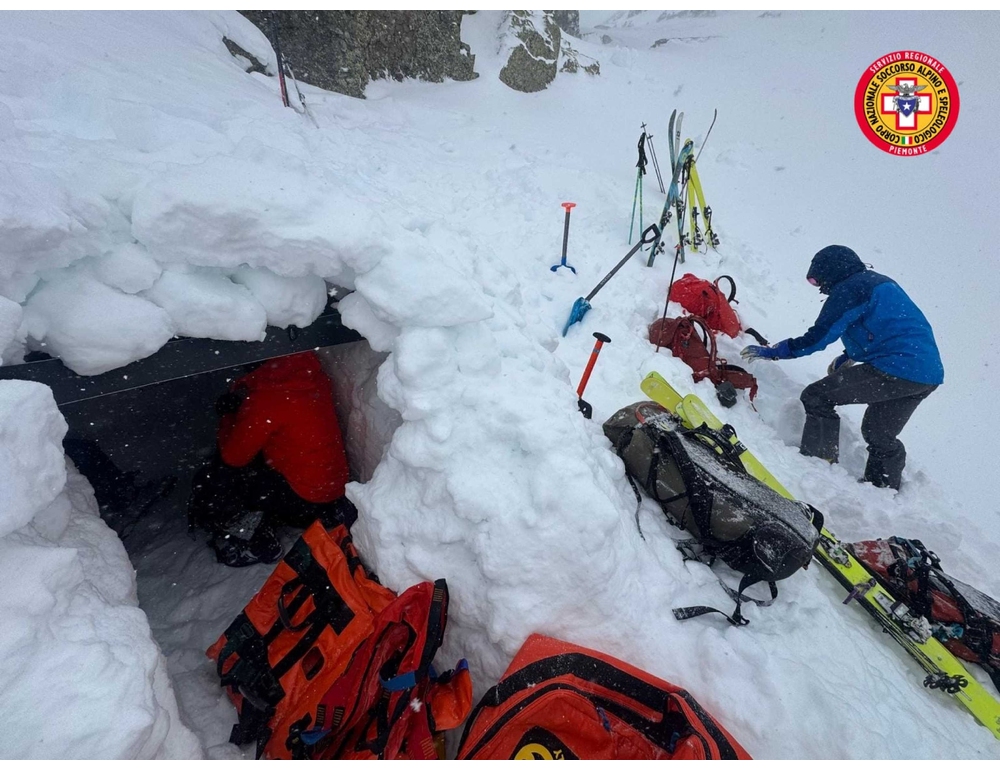 Incidente sul Monviso, in salvo uno scialpinista