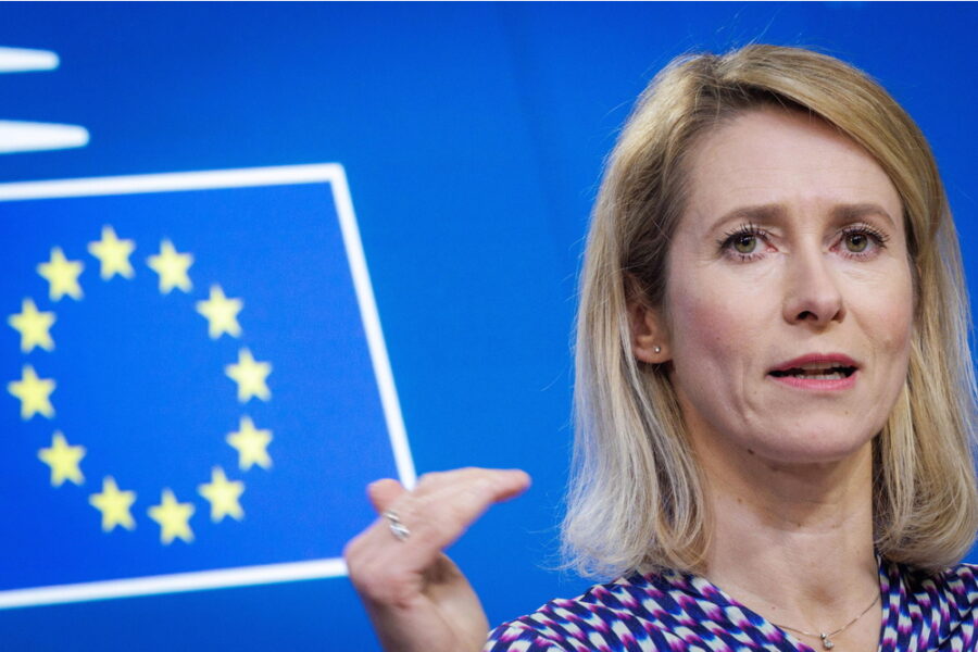 Kallas: 'Il regime mostra il suo vero volto