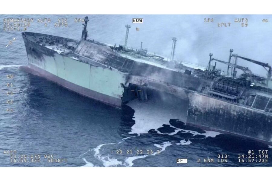 Non si segnalano sversamenti in mare