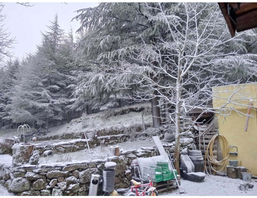 L’inverno a primavera sul Gennargentu, -2 gradi e neve