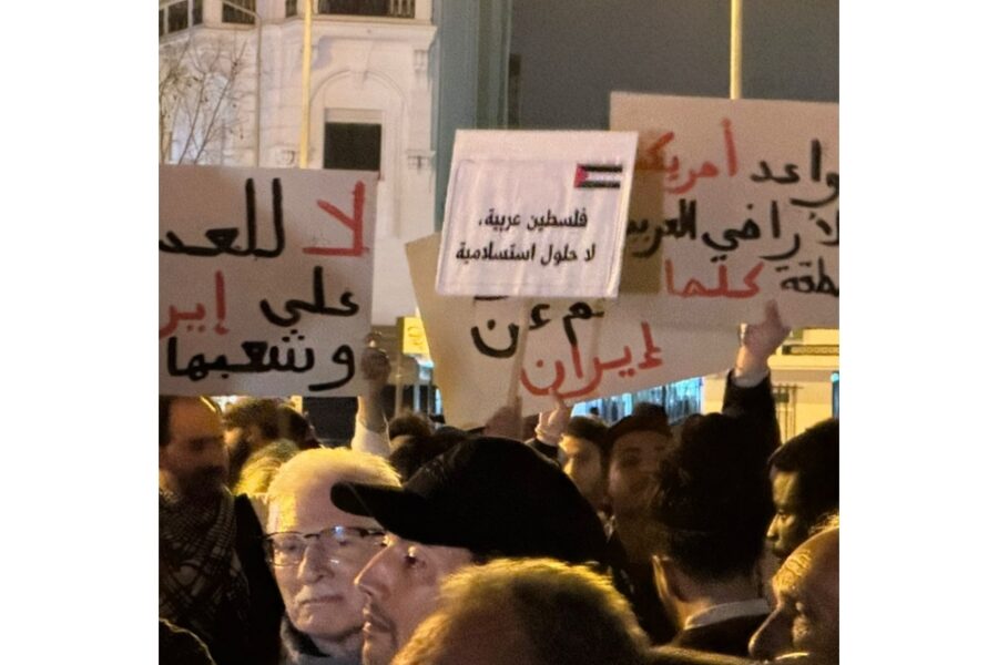 Corteo contro la 'criminalizzazione' del sostegno a Striscia