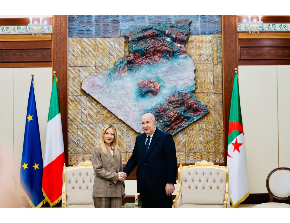 Meloni, rafforziamo la cooperazione con l’Algeria e il flusso di gas