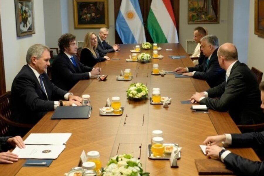 Il presidente argentino a Budapest per la conferenza della destra mondiale