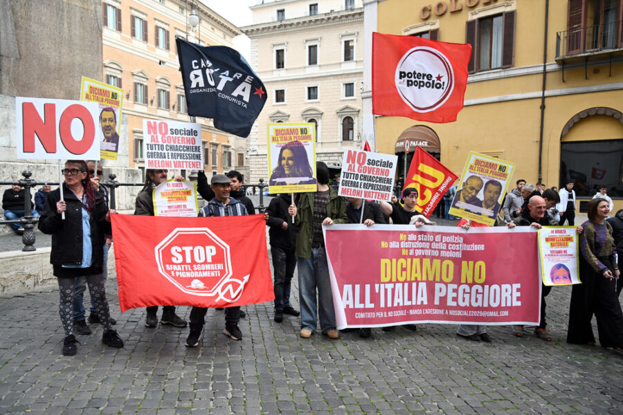 Massima attenzione all'ordine pubblico. C'è anche meeting di estrema destra