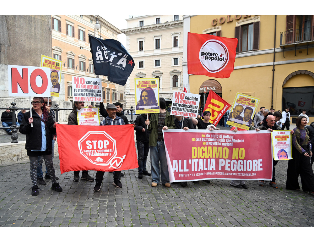 ‘No alla guerra e al Referendum’, domani migliaia in corteo a Roma