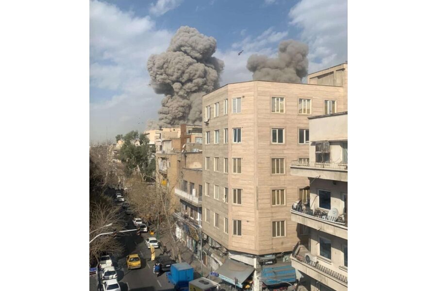 Nella capitale si sentono esplosioni