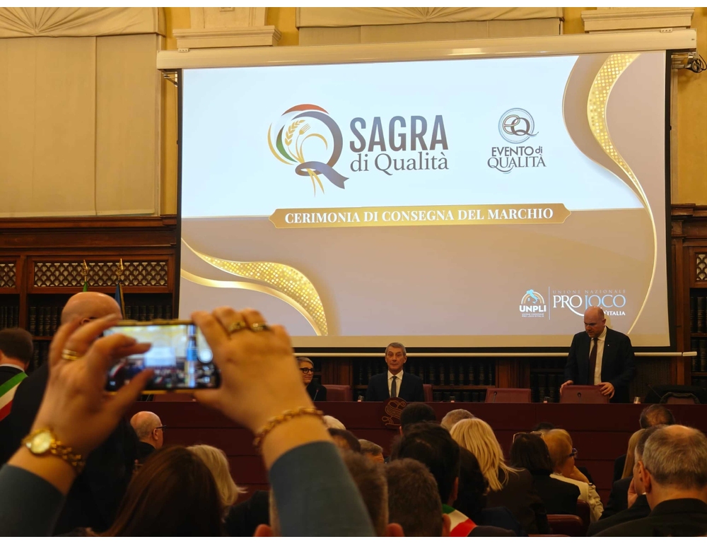 Premiati al Senato sagre ed eventi locali "di Qualità"