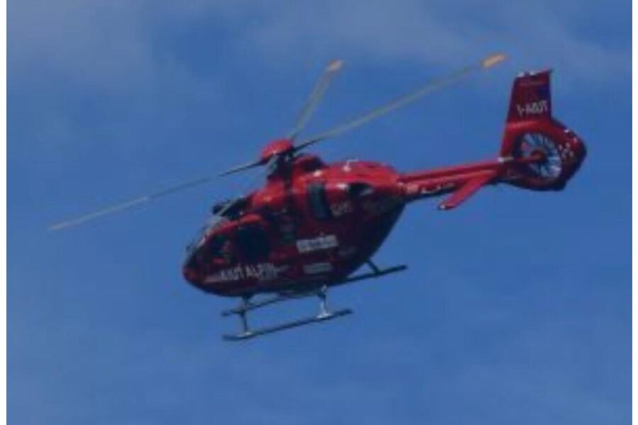 Sul posto l'Aiut Alpin Dolomites e gli uomini del Cnsas di Funes