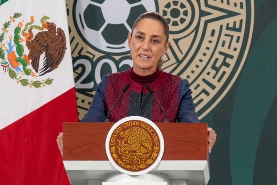 La presidente: 'Il Messico sosterrà sempre tutti gli sforzi per la pace'