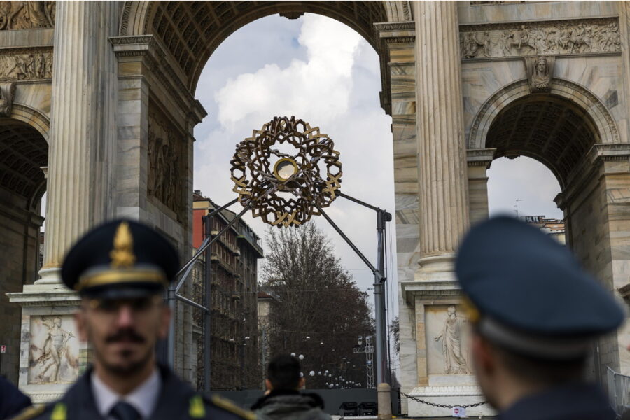 Problema al braciere risolto stamani dagli addetti