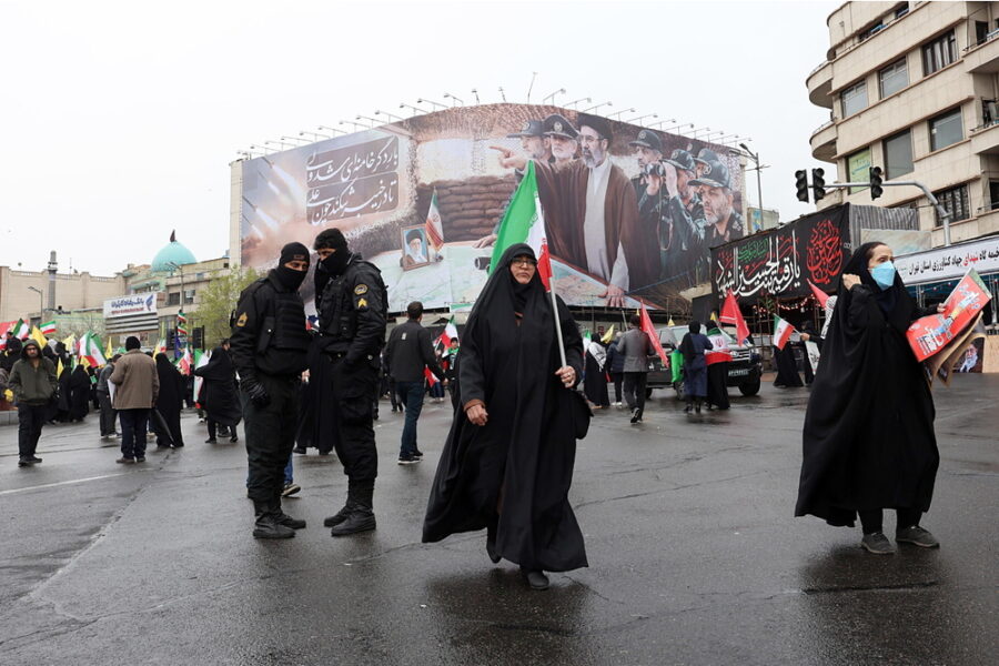 L'annuncio del generale Abolfazl Shekarchi