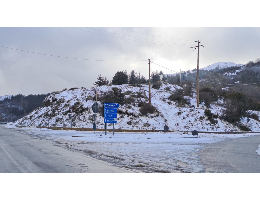 Torna il freddo in Sardegna, nevica sul Gennargentu