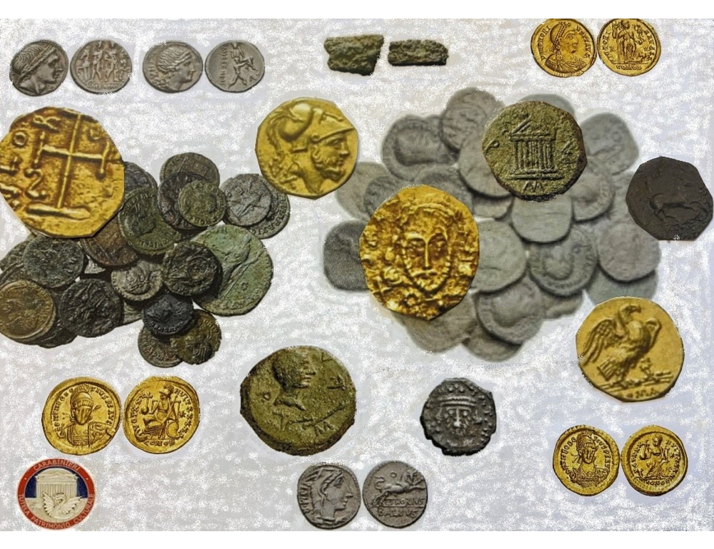 Traffico internazionale monete antiche, 7 indagati tra Sassari e Bologna