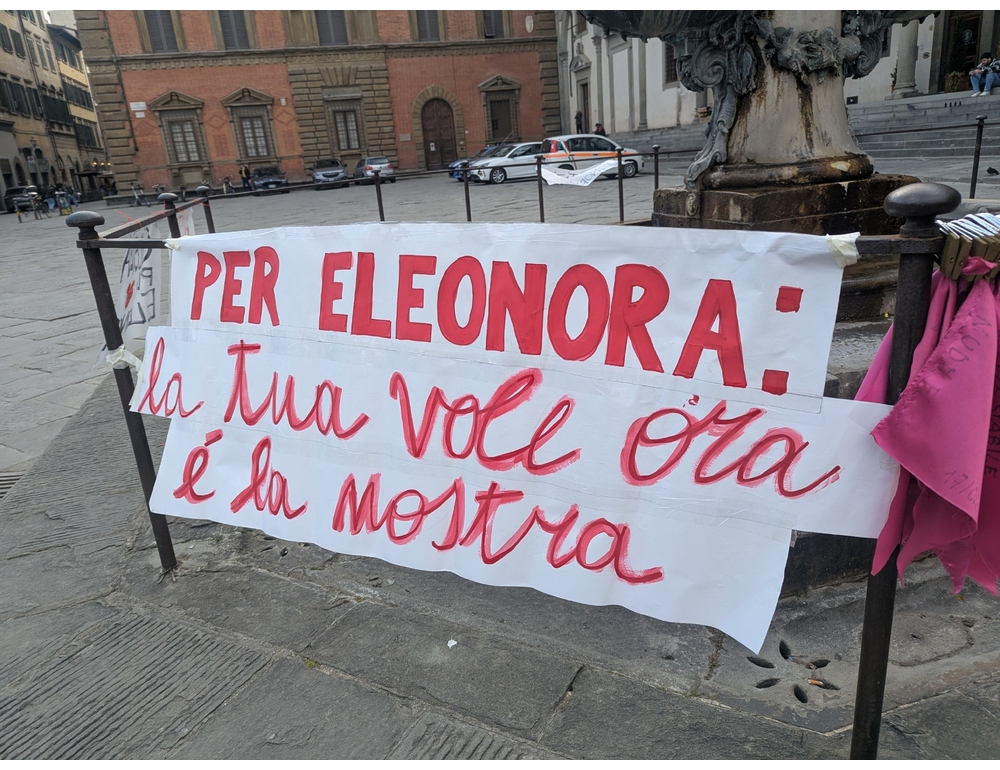 Uccisa dal compagno, a Firenze manifestazione chiede ‘Giustizia per Eleonora’