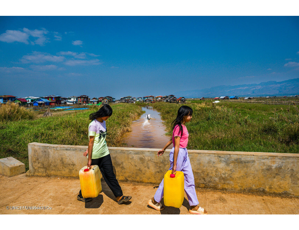 Unicef, mille bambini sotto i 5 anni muoiono ogni giorno per acqua non sicura