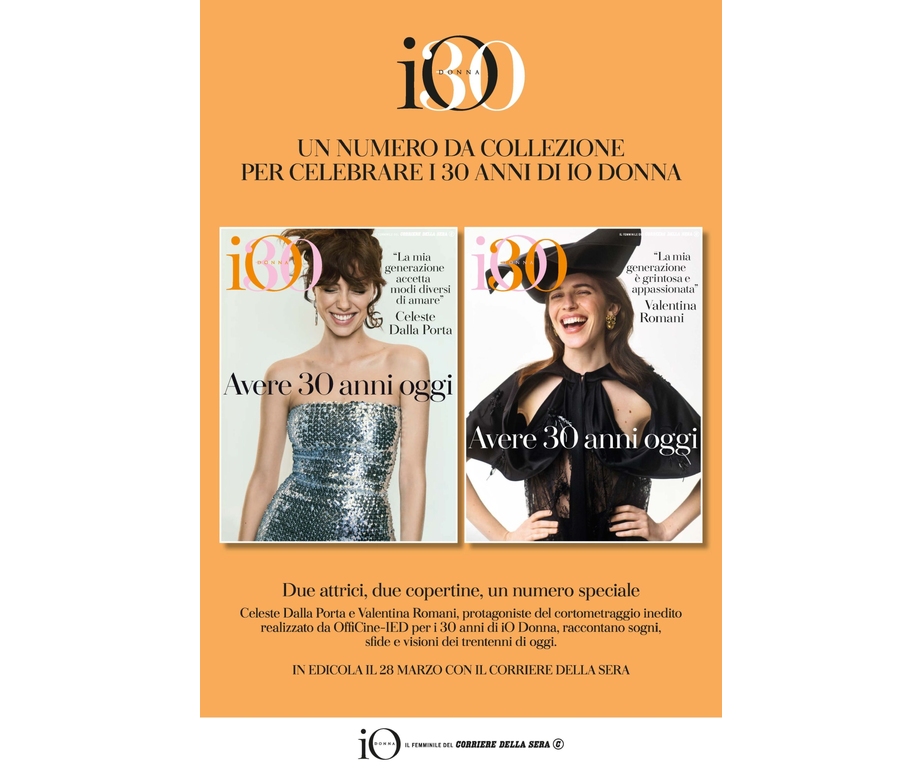 iO Donna compie 30 anni, al via festeggiamenti il 24 marzo con Cairo e Ditonellapiaga
