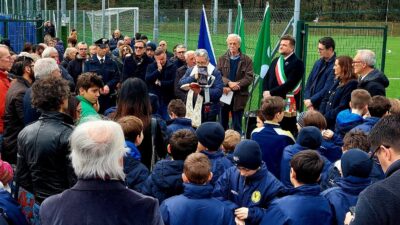 Nuovo campo sportivo di Capiago Intimiano, questa mattina l’inaugurazione
