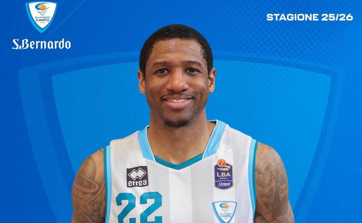 Chiozza infortunato, Cantù ingaggia Gerald Robinson