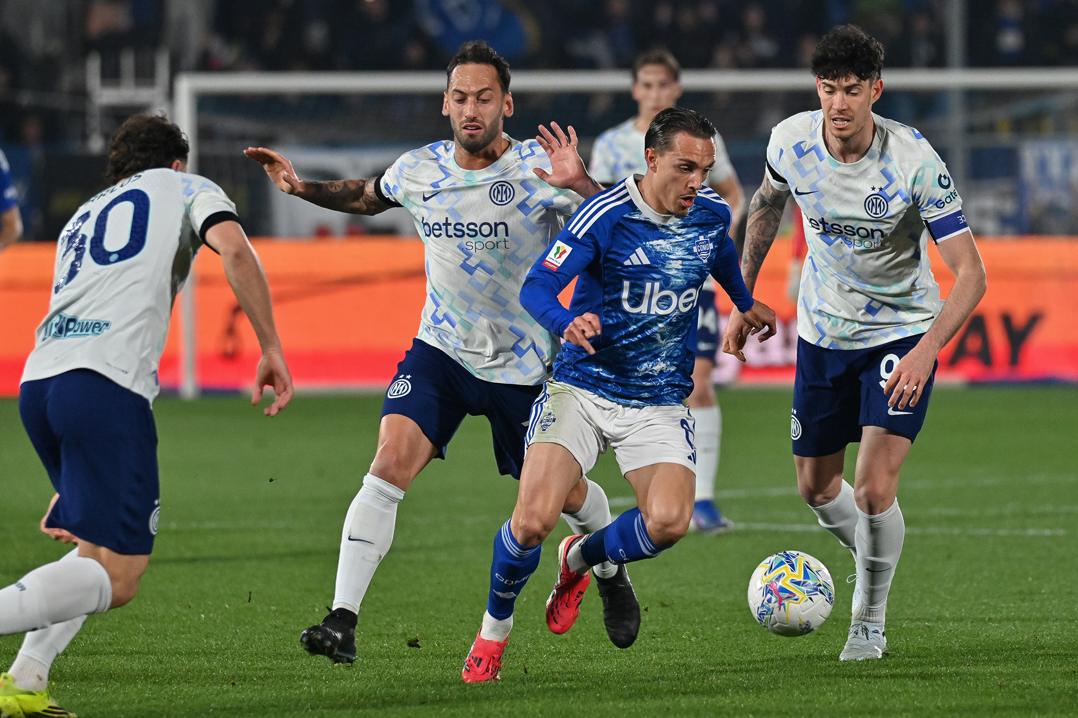 Coppa Italia, la sfida tra Como e Inter termina 0-0