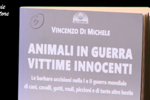 A Storie d’Autore Vincenzo Di Michele parla dell’impiego degli animali nelle guerre