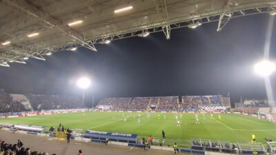 Stadio Sinigallia, Inter-como. Coppa Italia