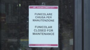 Slitta al 3 aprile la riapertura della funicolare Como-Brunate