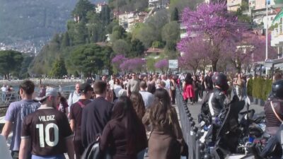 Pasquetta, Como presa d’assalto. Tanti turisti, parcheggi al limite