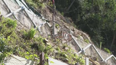 Frana di Civiglio, incarico per il collaudo. La fine del cantiere è prevista per il 2 giugno