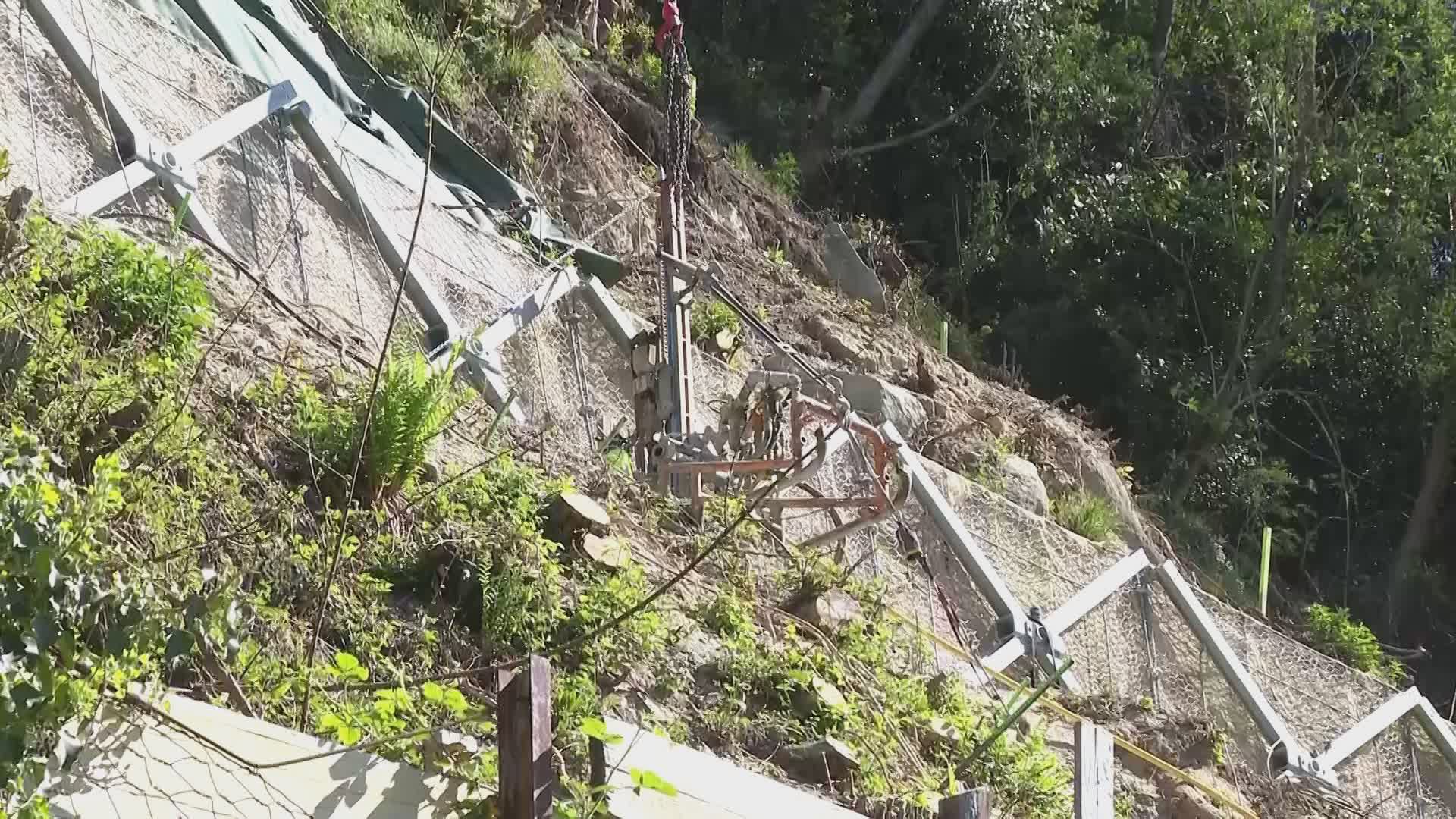Frana di Civiglio, incarico per il collaudo. La fine del cantiere è prevista per il 2 giugno