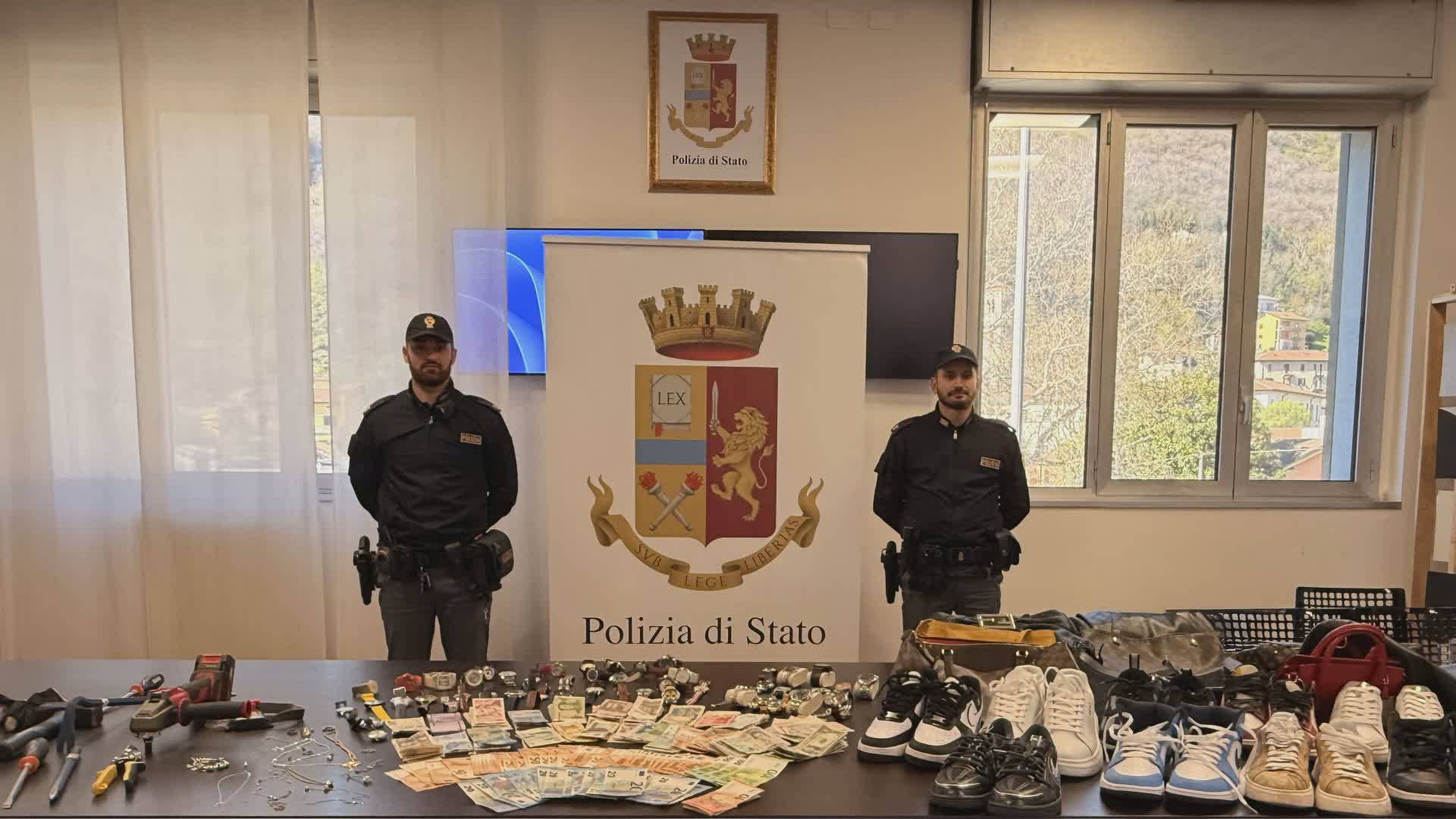 Furti nelle case, sgominata banda di sudamericani, quattro fermati dalla polizia