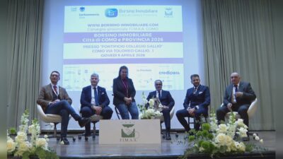 Borsino Immobiliare 2026: a Como prezzi troppo alti, comprano solo gli stranieri